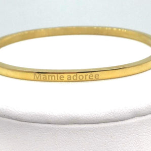 Bracelet mamie adore doré